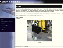 Tablet Screenshot of controlvisioninc.com
